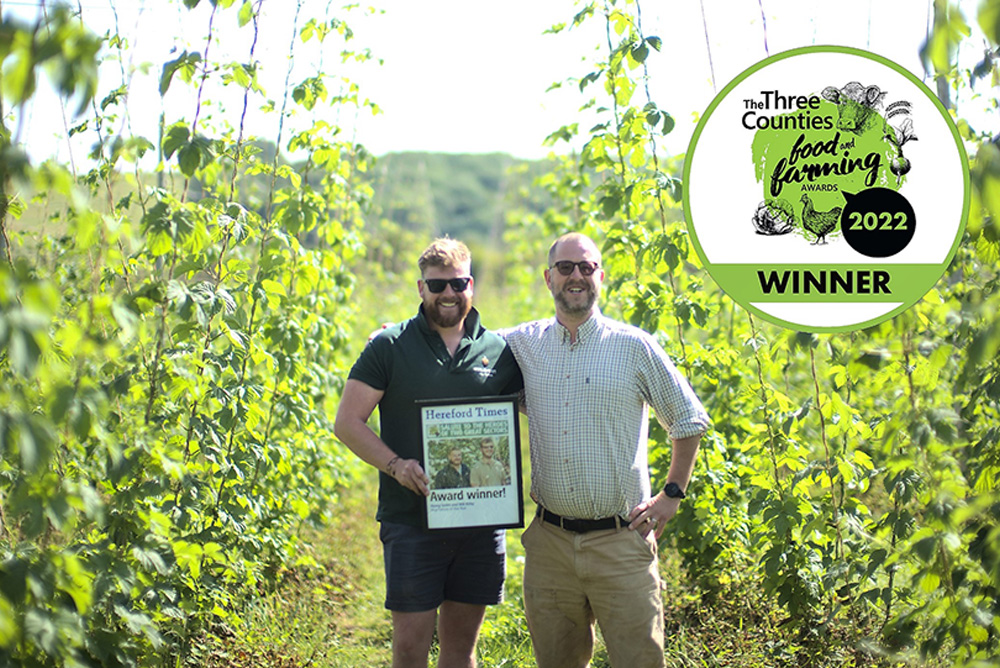 Brook House Hops win Hop Farmer of the Year