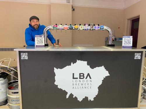 Todd Matteson - Owner of Mondo Brewery organised the LBA's attendance at this year's festival.